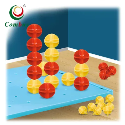 Board Education Toy Kids Brain Teaser Chess 3D Connect 4 Game