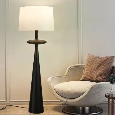 Wholesale Wabi-sabi SimpleFloor Lamp Living Room Bedroom Household Nordic Ins Creative Design Sense Atmospheric Vertical Lamp