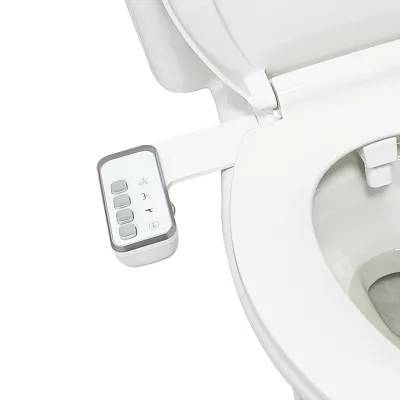 Sprayer Floor Mounted Plastic Material Vertical Luxury Dual Nozzles Bidet Attachment Best Non-Electric Portable Bidet Attachment
