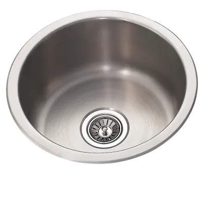 Single Bowl Nano 304 Small Bar Stainless Steel Sink Brushed Surface Undermount Installation European Design for Kitchen Use