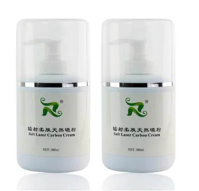 300ml Soft Laser Carbon Cream Gel for Nd Yag Laser Skin Rejuvenation Whitening Shrink Pores