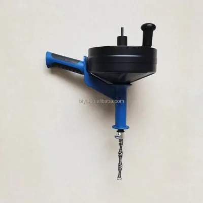 Hot Mini Snake Portable Hand Type Pipe Cleaner Pipe Drain Tools With Drill