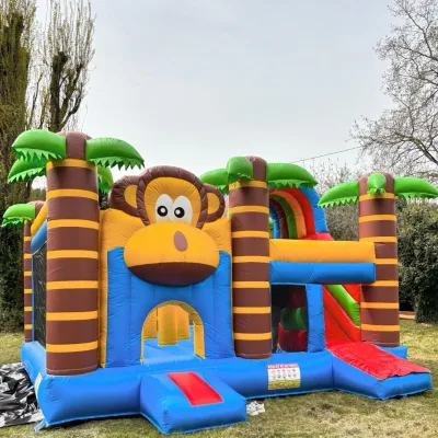 Inflatable Toddler Bouncy House for Outdoor Play Backyard