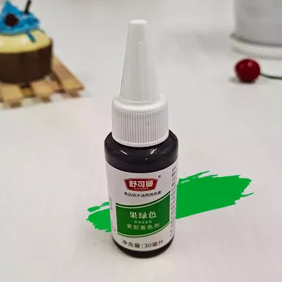 Factory Supply Edible Food Coloring 12 Gel Colors 30ml Bottle Pack Icing Colors Pigment for Baking Fondant Cake Decoration