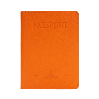 Credit Card Travel Passport Wallet Customized RFID Blocking Passport Cover Young and Fashionable Style PULeather Passport Holder
