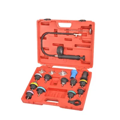 Cosda Universal Radiator Pressure Tester Kit CE Certified Manual Nylon 66 Auto Repair Tools 12-Month Warranty