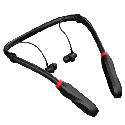 I35 100H Extra Long Playtime Wireless Stereo Neckband Earbuds LED JL Microphone Magnetic Suction IPX5 Waterproof Ear Headset