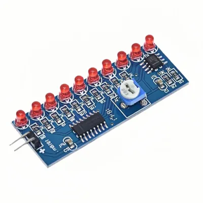 Hot Smart Electronics Kits NE555+CD4017 Light Water Flowing Light LED Module DIY Kit Learn electronic principles children's lab