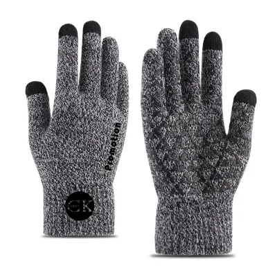 Custom Men's and Women's Touchscreen Winter Gloves Waterproof and Warm Thermal Hand Muffs for Winter