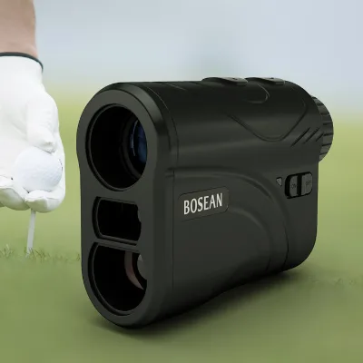 Bosean Top clear Digital Meter Distance test Handheld Laser Range Speed Measuring