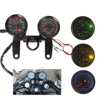 LED Digital Speedometer Odometer Modified Motorcycle Gauge for Harley Cruiser