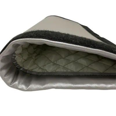 Sound Proof Acoustic Noise Absorbing Blanket Gray New Sound Blankets with Grommets Noise Reduction Portable Sound Barrier