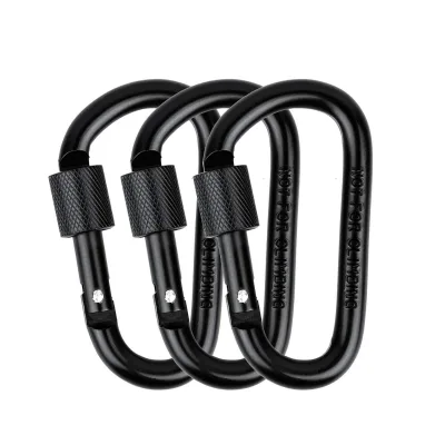 Aluminum Snap Hook Aluminum Carabiner with Screw Hook