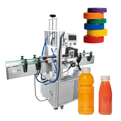 Screw Capping Machine Electric Servo Control Automatic Capping Machine for Plastic Glass Bottles New Beverage Cosmetic