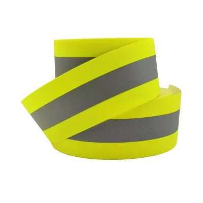 3HAO High Visibility T/C Sew-On Aramid Fiber Tape Reflective Material for Enhanced Safety and Visibility