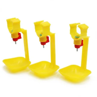 Plastic Broiler Chicken Nipple Drinker Automatic Poultry Water Dispenser Chicken Water Cup
