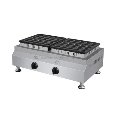 Commercial Gas 50 Holes Poffertjes Machine Mini Pancake Maker Machine Baker Kitchen Manufacturer Ordinary Product Motor 6 Months