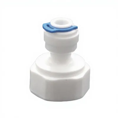 1/ 2inch Internal Thread Adapter Quick Connect Plastic RO Connector Manual Power Supply Suitable for 1/2X1/4 1/2X3/8 Spare Parts