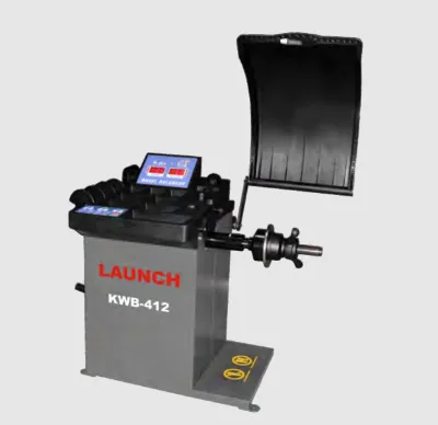 Launch KWB 412 Auto Wheel Balance Machine Car Wheel Balancer with 220V Power Supply Equipment