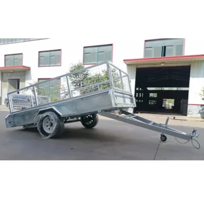 4 X 7 Trailer Box Box Trailer 8.5x20 Folding Car Trailer