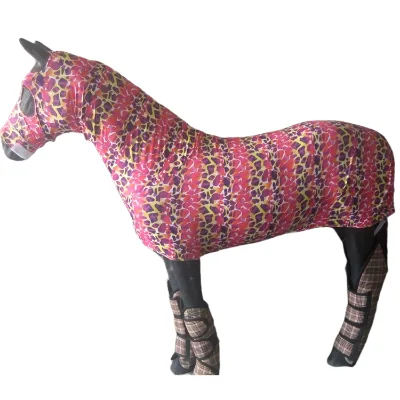 Manufacturer From China Equine Equipment Horse Summer Print Color Elastic Horse Rugs Horse Blankets
