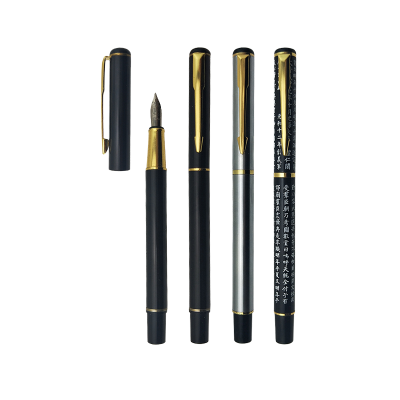 Luxury Fountain Pen Metal Fountain Pen iridium Point Germany for Business and Gift Can Customized logo