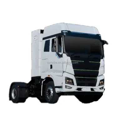 China New Truck 10t EV490-20 6*4 Drive Type Tractor Truck on Sale