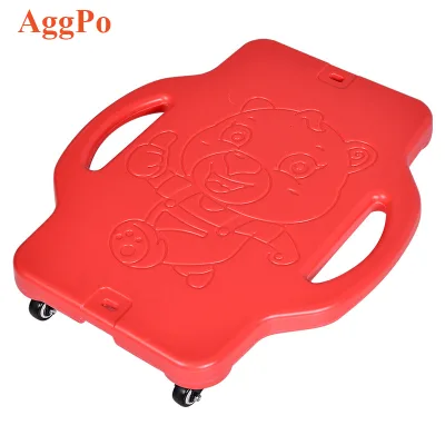 Kindergarten Scooter Sensory Training Equipment Children's Early Education Home Vestibular Four-wheel Scooter Balance Board
