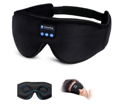 Hot Sales Earphone Mask No Light Leakage Simulation of Foam 3D Sleeping Eye Mask bluetooth