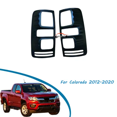 ABS Plastic Tail Light Body Kit for Colorado 2012-2020 Tail Light Cover Lamp Cover Accessories Exterior Decoration