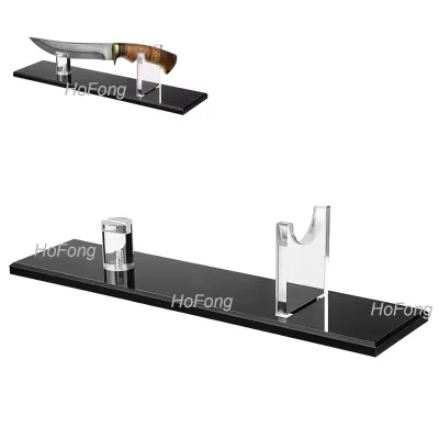 Hot Sale Acrylic Knife Display Stand Fixed Knife Collection Holder for Knife Holder Display Rack