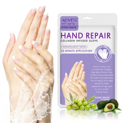 Hand Moisturizing Mask Repair Rough Skin for Dry Hands Vitamins + Natural Plant Extracts Replenish Dry Dull Skin for Women Men