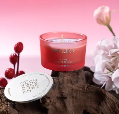 Red Cola Mini 25g Aroma Candle Home Aromatherapy Handmade Elegant Votive Wedding Favor Gift