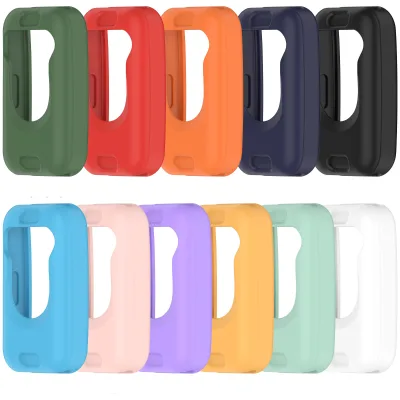 Candy Color Protective Cover Soft Rubber Silicone Watch Case for Huawei Band 10 9 8 NFC