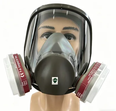 Hot Sale Fume Protection Gas Mask 6800 Full Facepiece for Painting Chemical Gas Mask Easy to Clean