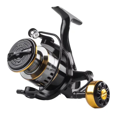 Fishing Reel HE500 800-7000 High-quality Rotary Reel 10KG Maximum Resistance 5.2:1 Gear Ratio Spool Saltwater Sea Fishing Reel