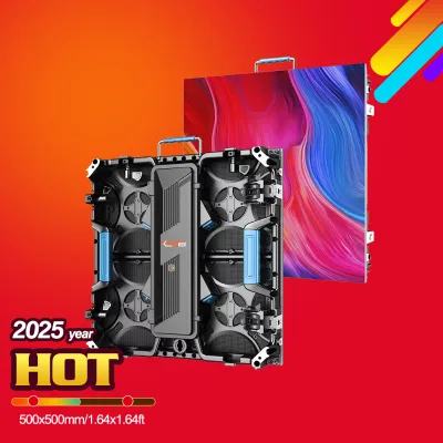 HD Outdoor Waterproof Advertising Rental Display P3.91 LED Model 3.91 Pixel Pitch for Welcome DJ Booth Hanging Installation