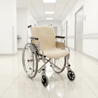 Customized Real Lambskin Wheelchair Cushion Warm Breathable High Quality Sheepskin Rug for Patients Auto Upholstery