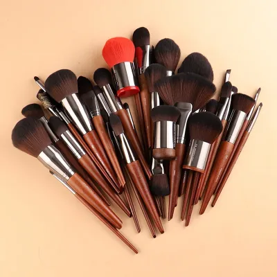Suppliers Large Makeup Brush Set Make-up Kit Luxury 37 Pcs Custom Logo Professional Makeup Brushes Set High Quality