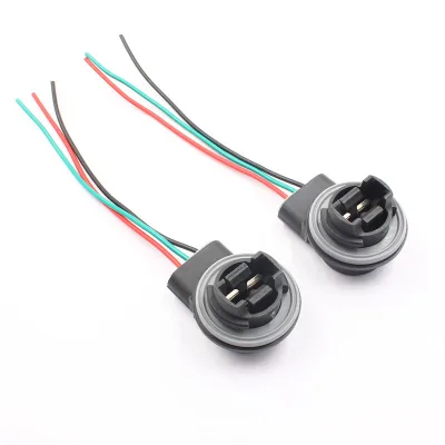 3156 3157 T25 LED Bulb Socket Connector Holder Adapter Car Light Wiring Harness Auto Accessories Car Light Socket