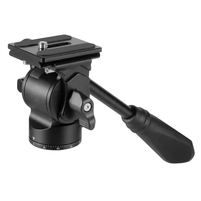 Selection Tripod Fluid Head Pan Tilt Head With Quick Release Plate for Arca Swiss for Compact Video Camera DSLR Camera 3259