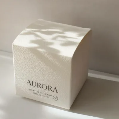 Private Label Sustainable Paper RTE Box Embossed Gold Foil for Custom Eco Box