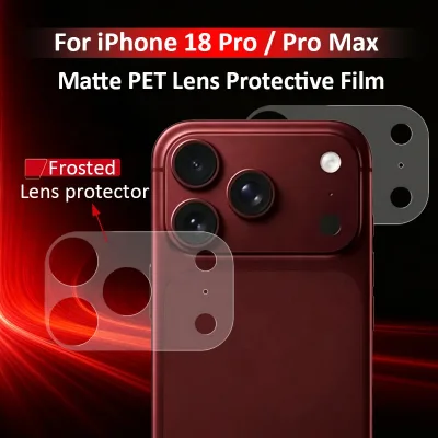 Full Wrap Matte Texture Lens Protection Film for iPhone 18 Pro Max Camera Area Screen Protector