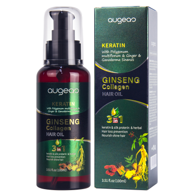 High Quality Hair Care  Collagen Anti Frizz Hair Loss Long Repair Damaged Serum Essential Hair Oil