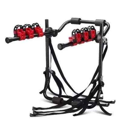 4OEM Bike Parts Car Bicycle Rear Rack Car Bike Frame Trunk Parking Rack