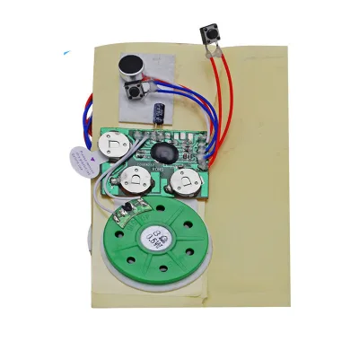 Factory Custom Greeting Cards Sound Button Recordable Sound Modules for Toys