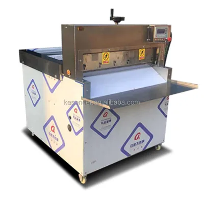 Industrial Muti-functional Frozen Beef Pork Fat Sheep Meat Slicer Frozen Beef Meat Roll Slicing Machine