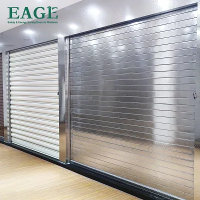 Shutter Roller Doors with Good Quality Rolling Shutter Window Automatic Garage Roll up Roller Door Opener Motor