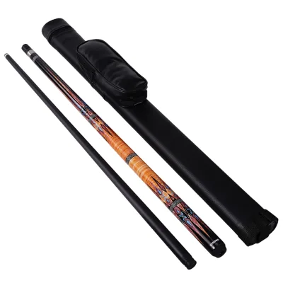 1/2 Split High-Tech American 9-ball Chinese 8-ball Snooker Cue Case Stainless Steel Joint Carbon Fiber Fiberglass Shaft Ready To