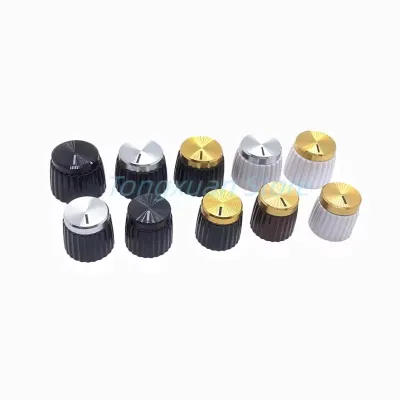 Aluminum Plastic Set Button Capfor Marshall Audio Guitar AMP Effect Pedal Over Pointer Knobdrive DJ Mixer Radio Stomp Box